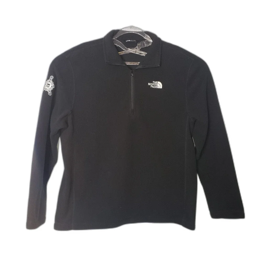 The North Face United States Secret Service Quarter Zip Front Sweatshirt Size L